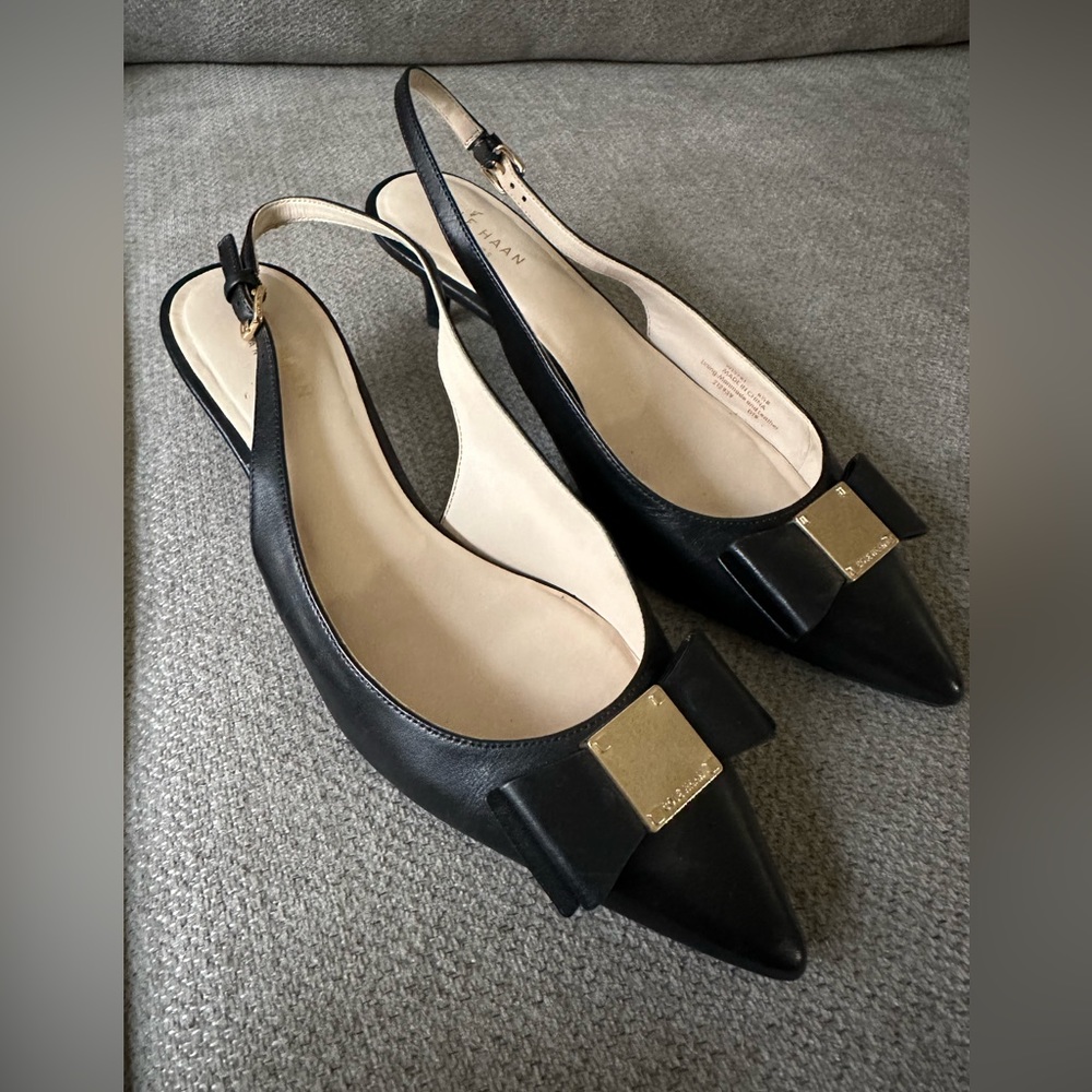 Cole Haan slingbacks